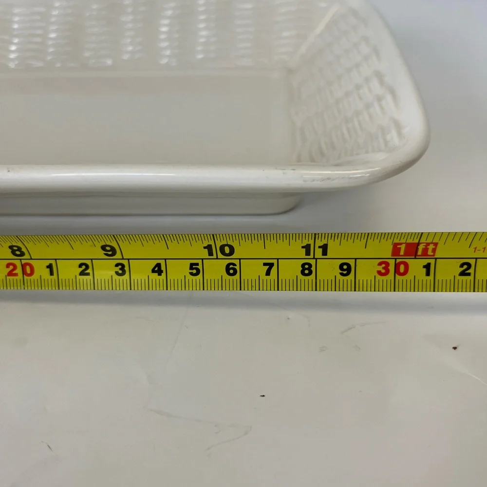Pfaltzgraff Serving Platter Basket Weave design